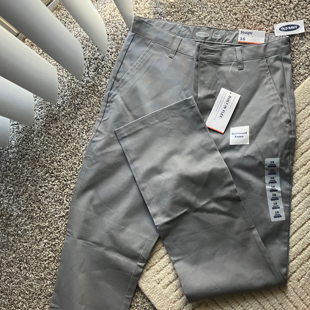 Old Navy Kids Casual Gray Bottoms